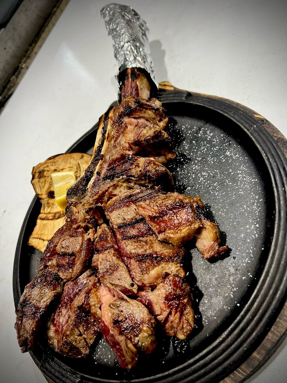 Tomahawk alla brace — Le Colombe Da Tiziano
